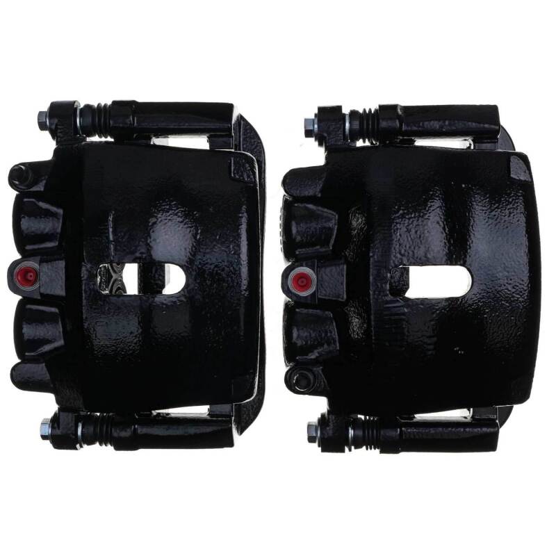 Power Stop 05-08 Ford F-150 Front Black Caliper - Pair w/Bracket Brake Calipers - Perf PowerStop