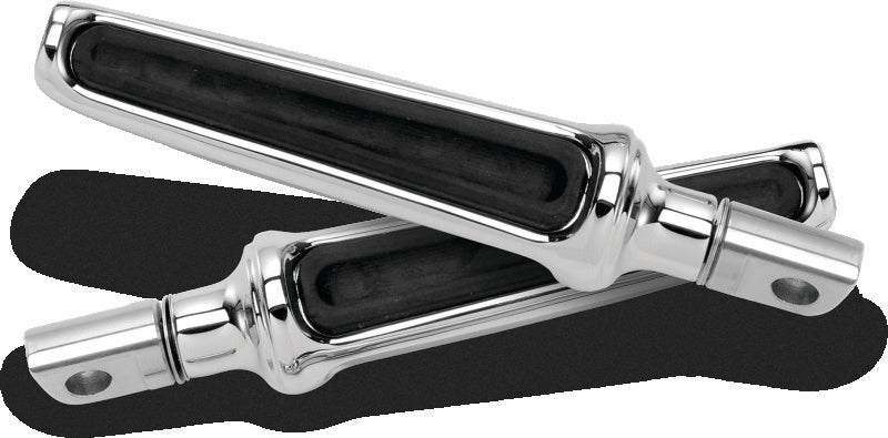 Performance Machine Footpegs Contour Passenger - Chrome Footpegs Performance Machine