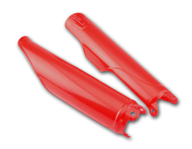 Cycra 02-07 Honda CR125R Fork Guards - Red Plastics Cycra