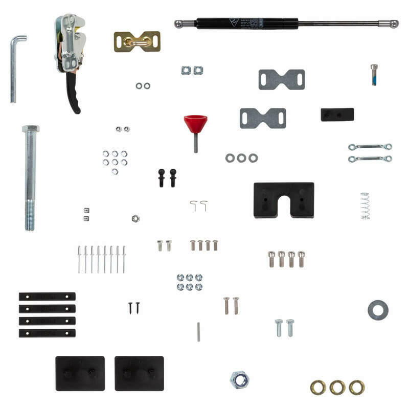 ARB J/Can/Hldr Rstb Lhs Blk 80 Series Spare Tire Carriers ARB