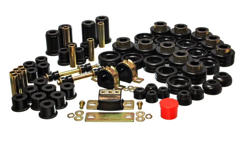 Energy Suspension 95-99 Chevy Tahoe / GMC Denali/Yukon (except XL) 2WD Black Hyper-flex Master Bushi Bushings - Full Vehicle Kits Energy Suspension