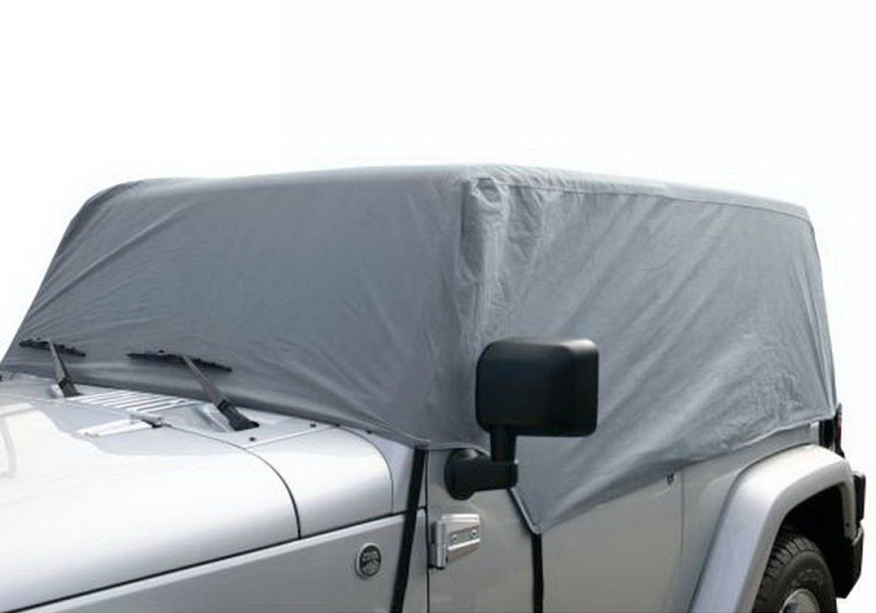 Rampage 2007-2018 Jeep Wrangler(JK) Car Cover 4 Layer - Grey Car Covers Rampage