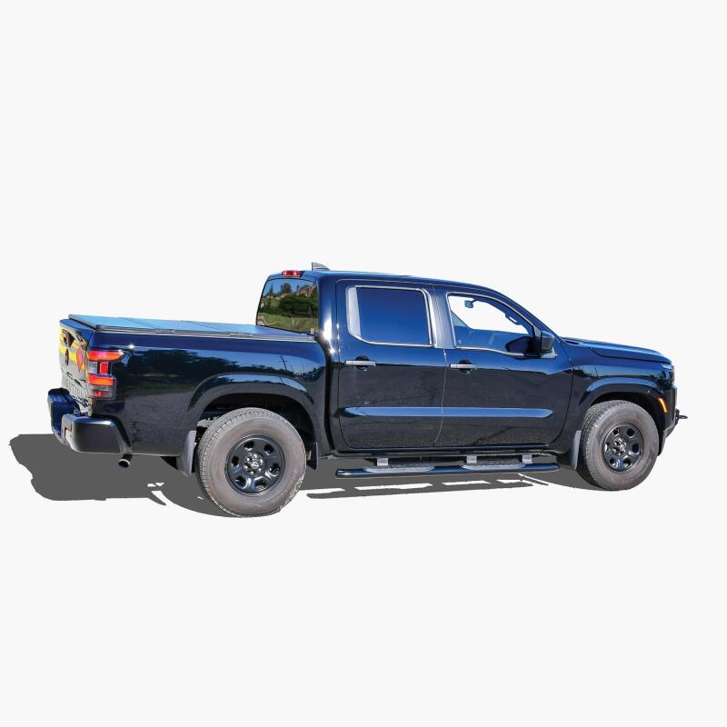 Westin 2022 Nissan Frontier Crew Cab PRO TRAXX 4 Oval Nerf Step Bars - Black Nerf Bars Westin