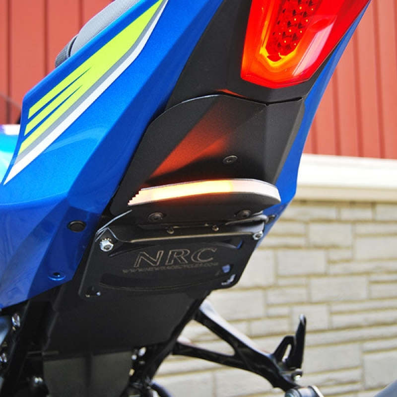 New Rage Cycles 17+ Suzuki GSX-1000R Fender Eliminator Kit Tucked Lights Corner New Rage Cycles