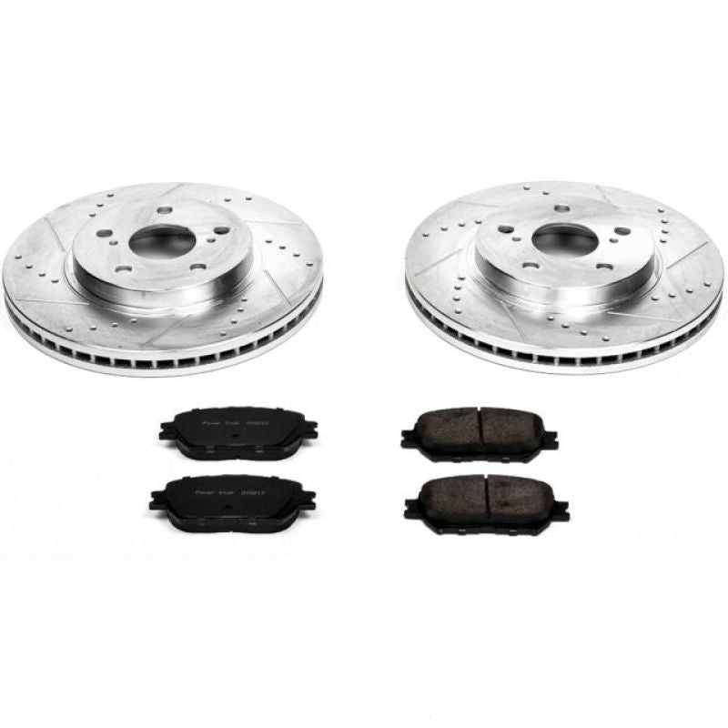 Power Stop 2002 Toyota Camry Front Z23 Evolution Sport Brake Kit Brake Kits - Performance D&S PowerStop