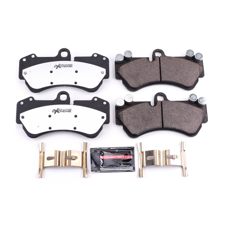 Power Stop 17-18 Mercedes-Benz G550 Front Z26 Extreme Street Brake Pads w/Hardware Brake Pads - Performance PowerStop