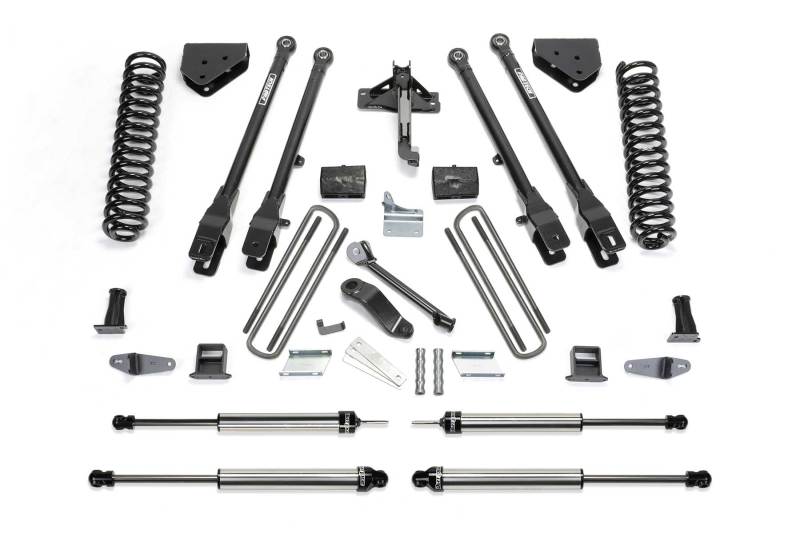 Fabtech 08-10 Ford F450/550 4WD 6in 4Link Sys w/Coils & Dlss Shks Lift Kits Fabtech