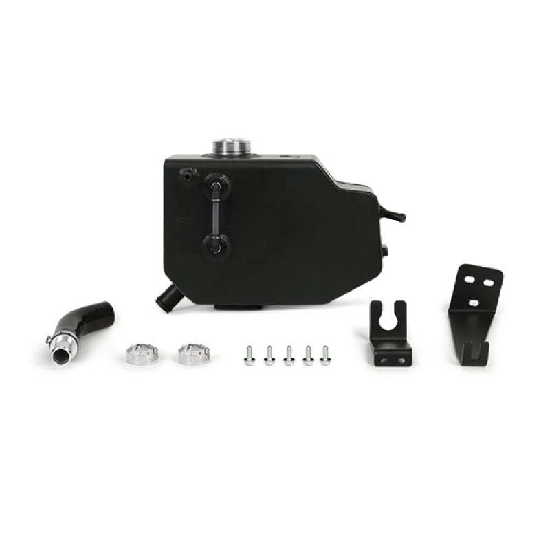 Mishimoto 11-14 Ford F-150 Aluminum Expansion Tank - Micro-Wrinkle Black Coolant Reservoirs Mishimoto