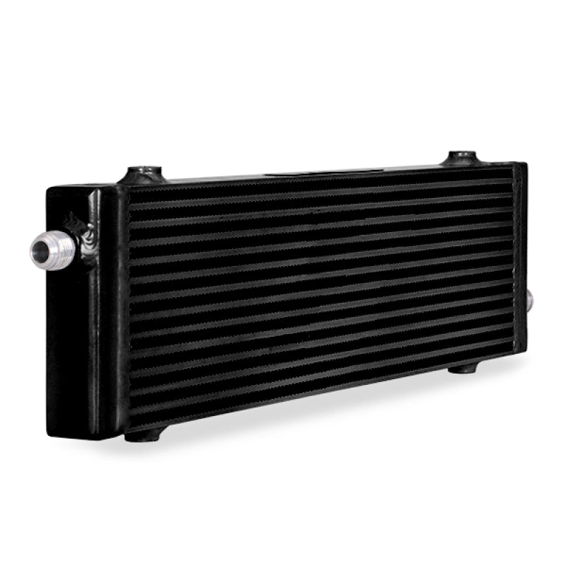 Mishimoto Universal Large Bar and Plate Cross Flow Black Oil Cooler Oil Coolers Mishimoto