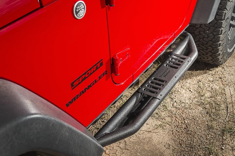 Rugged Ridge RRC Side Armor Guard Plates 07-18 Jeep Wrangler JK Body Armor & Rock Rails Rugged Ridge