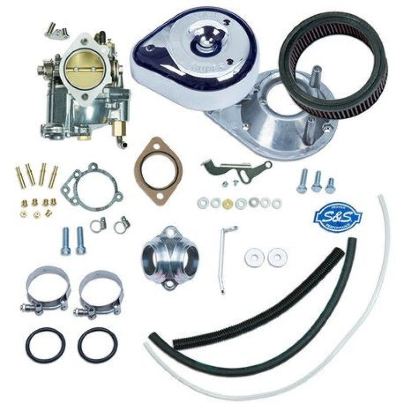 S&S Cycle 66-78 BT Models Super E Carburetor Kit - Standard Tanks Carburetor Rebuild Kits S&S Cycle