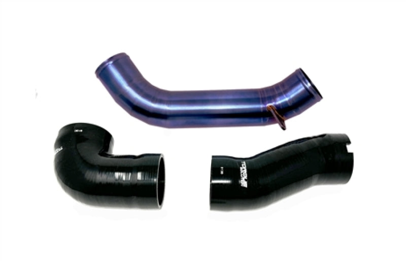 Torque Solution 2022+ Subaru WRX Intake Pipe Kit - Titanium Burnt Purple / Blue Air Intake Components Torque Solution