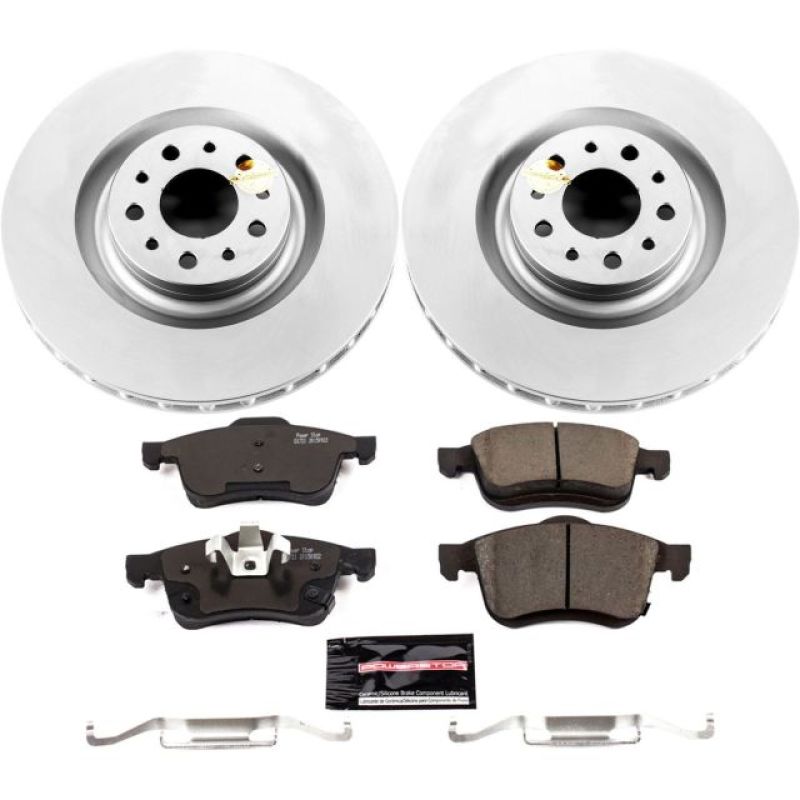 Power Stop 14-19 Fiat 500L Front Z23 Evolution Sport Coated Brake Kit Brake Kits - Performance D&S PowerStop