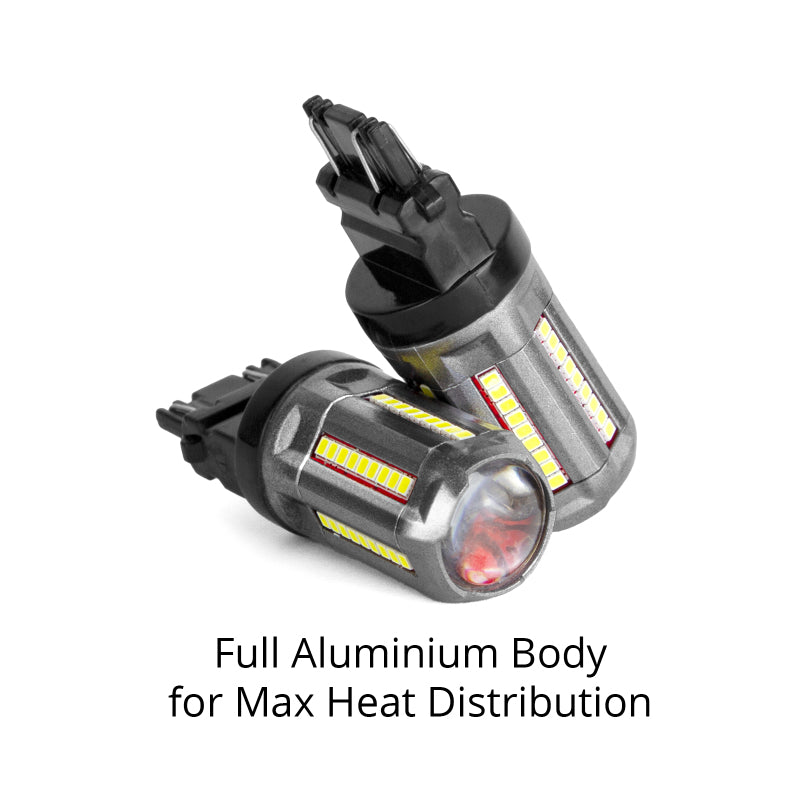 XK Glow 2pc Amber 3157 Auto Bulb Bulbs XKGLOW