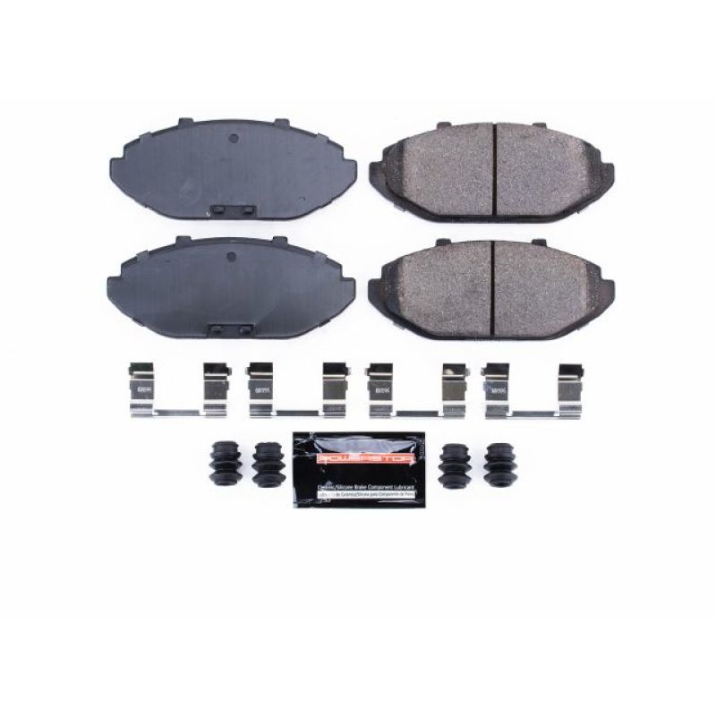 Power Stop 98-02 Ford Crown Victoria Front Z23 Evolution Sport Brake Pads w/Hardware Brake Pads - Performance PowerStop