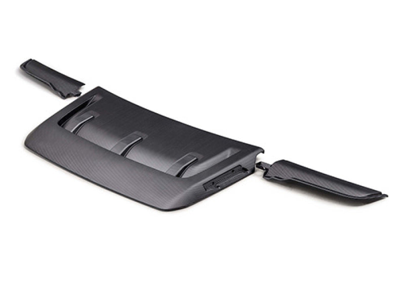 Ford Racing 21-24 F-150 Raptor Carbon Fiber Hood Vent & Trim - Matte Spoilers Ford Racing