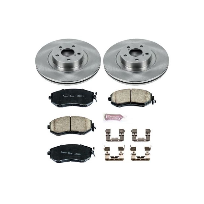 Power Stop 13-16 Scion FR-S Front Autospecialty Brake Kit Brake Kits - OE PowerStop