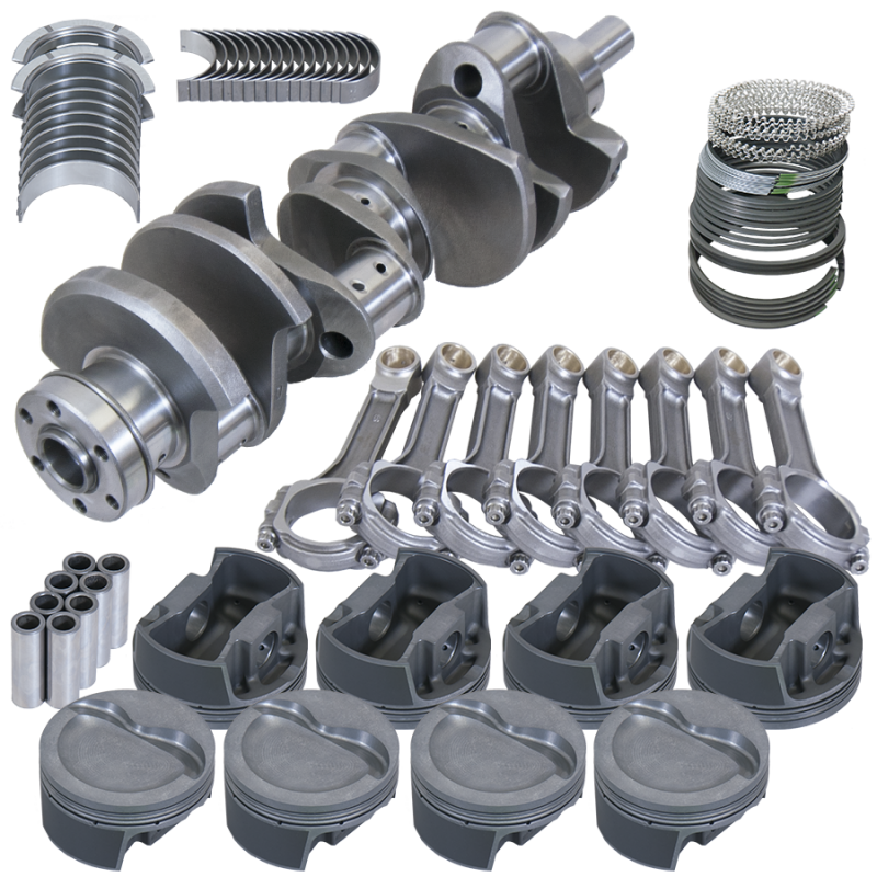 Eagle Ford 351W 4.000in Crank 6.250in I-Beam Rods -20cc Inv Dome 4.040in Pistons Rotating Assembly Rotating Assemblies Eagle
