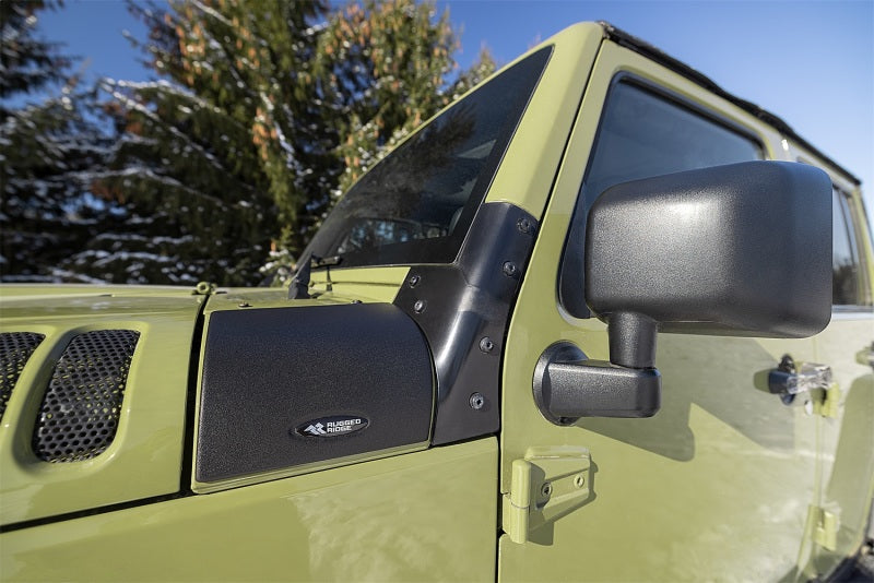 Rugged Ridge Cowl Guard Body Armor 07-18 Jeep Wrangler JK/JKU Models Body Armor & Rock Rails Rugged Ridge