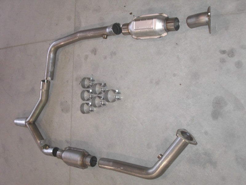 Stainless Works Chevy Camaro / Firebird 2000-02 Exhaust Catted Connecting Pipes Stainless Works