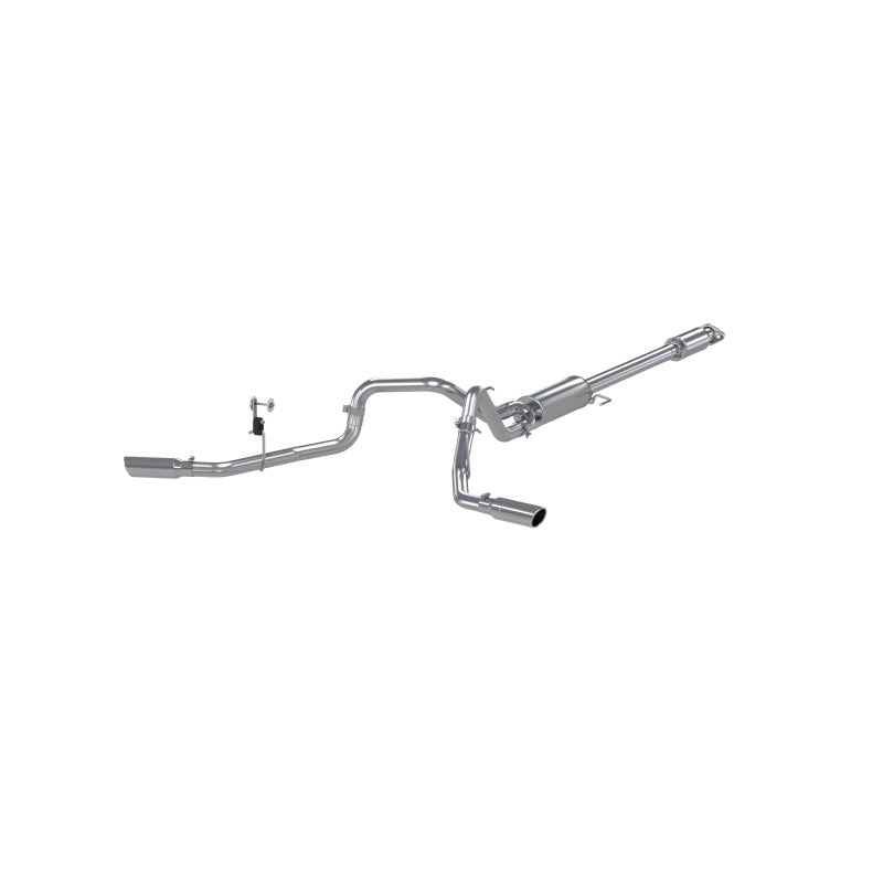 MBRP 2015 Ford F-150 5.0L 3in Cat Back Dual Split Side Exit T409 Exhaust System Catback MBRP