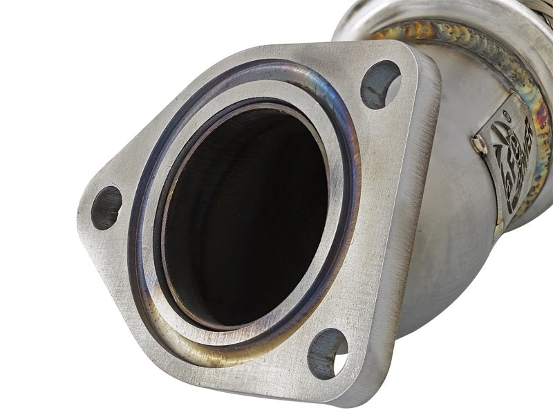 aFe Power Elite Twisted Steel 16-17 Honda Civic I4-1.5L (t) 2.5in Rear Down-Pipe Mid-Pipe Headers & Manifolds aFe