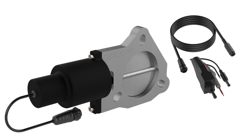 QTP 3in Bolt-On QTEC Electric Cutout Valve for Borla Exhausts - Single Exhaust Cutouts QTP