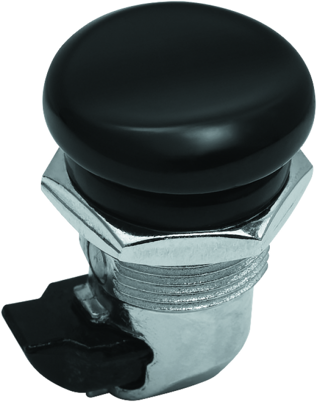 Kuryakyn Push Button Fuel Door Latch Chrome Fuel Caps Kuryakyn