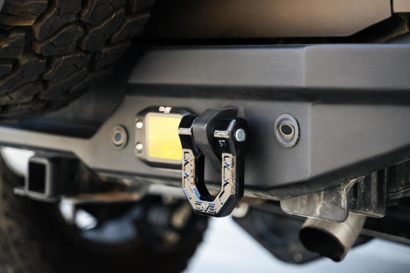 DV8 Offroad Elite Series D-Ring Shackles - Pair (Black) Bumper Accessories DV8 Offroad