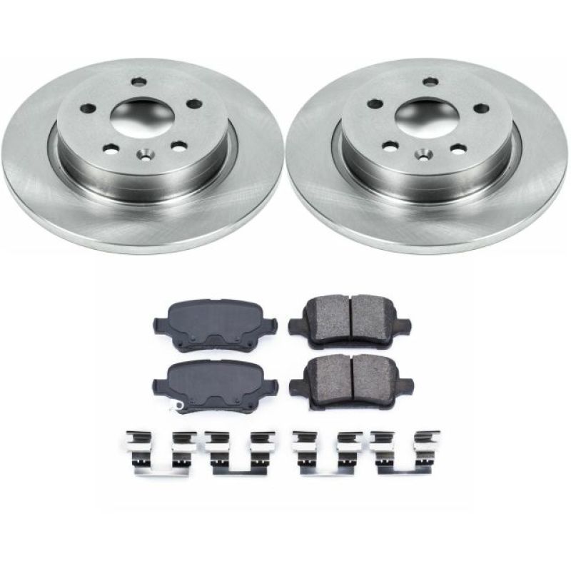Power Stop 2016 Chevrolet Cruze Rear Autospecialty Brake Kit Brake Kits - OE PowerStop