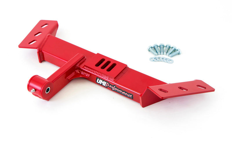 UMI Performance 82-92 GM F-Body Tunnel Mounted Torque Arm- Red Suspension Arms & Components UMI Performance