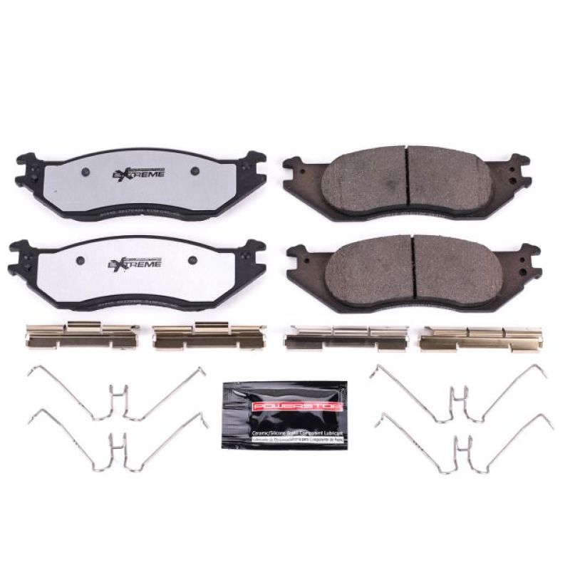Power Stop 04-06 Ford E-150 Front Z36 Truck & Tow Brake Pads w/Hardware Brake Pads - Performance PowerStop