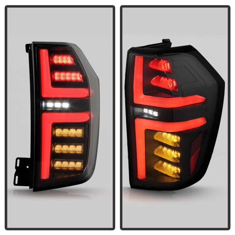 Spyder 21-23 Chevy Tahoe/Suburban (Halogen Only) LED Tail Lights - Blk (ALT-YD-CSUB21HAL-GR-BK) Tail Lights SPYDER