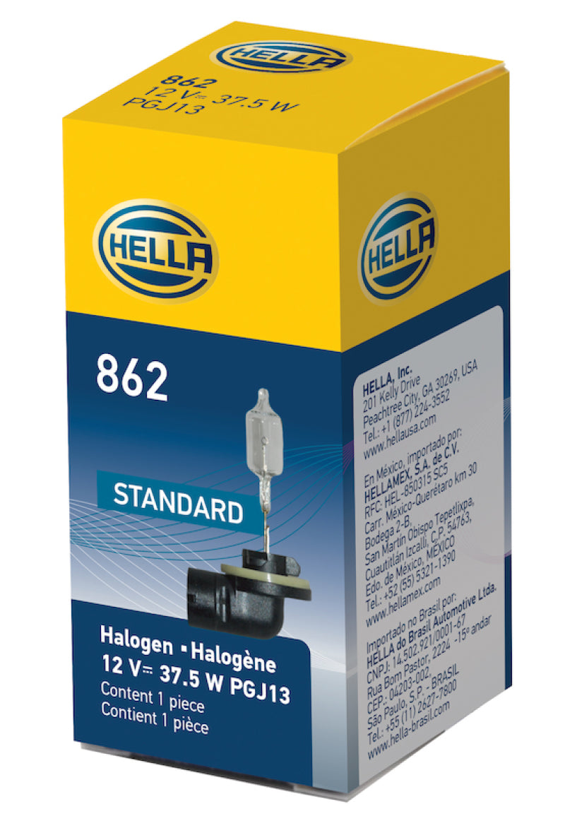 Hella Bulb 862 12V 37.5W PGJ13 T3.25 Bulbs Hella