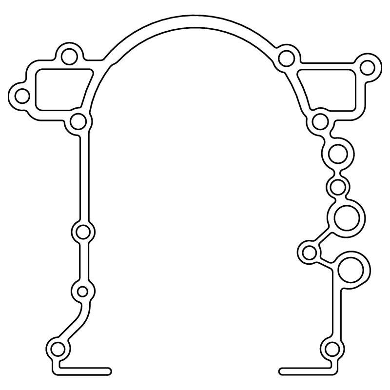Cometic Buick 455 Big Block V8 .060in Fiber Intake Mani Gasket Set-1.156in x 2.422in Rectangle Port Intake Gaskets Cometic Gasket