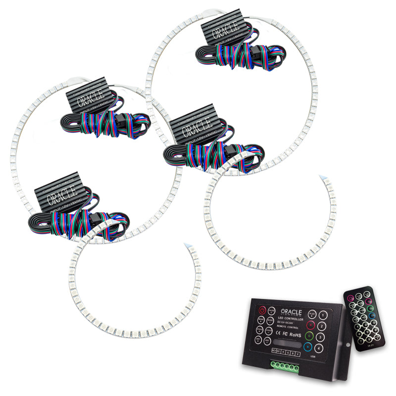 Oracle Toyota 4-Runner 03-05 Halo Kit - ColorSHIFT w/ 2.0 Controller Headlights ORACLE Lighting