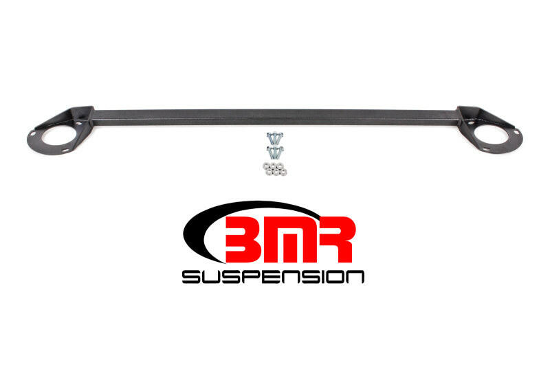 BMR 16-17 6th Gen Camaro V8 Only Front Strut Tower Brace - Black Hammertone Strut Bars BMR Suspension