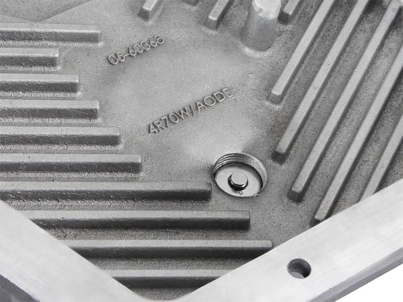 aFe Transmission Pan (Raw); Ford Trucks 93-08 AODE/4R70W Diff Covers aFe