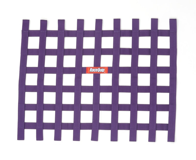 RaceQuip Purple Ribbon Window Net Window Nets Racequip