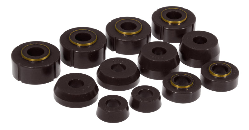 Prothane 66-79 Ford F100-350 4wd Body Mount - Black Bushing Kits Prothane