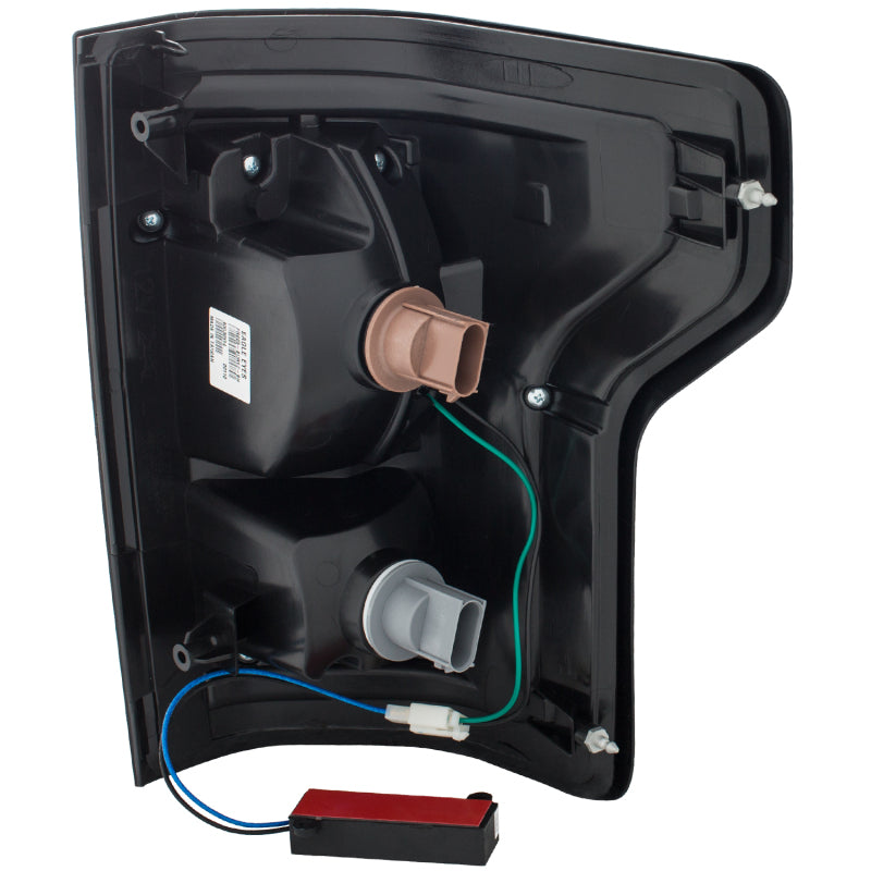 ANZO 2015-2016 Ford F-150 LED Taillights Red/Smoke Tail Lights ANZO