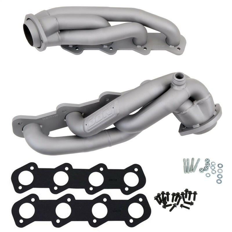 BBK 99-03 Ford F Series Truck 5.4 Shorty Tuned Length Exhaust Headers - 1-5/8 Titanium Ceramic Headers & Manifolds BBK