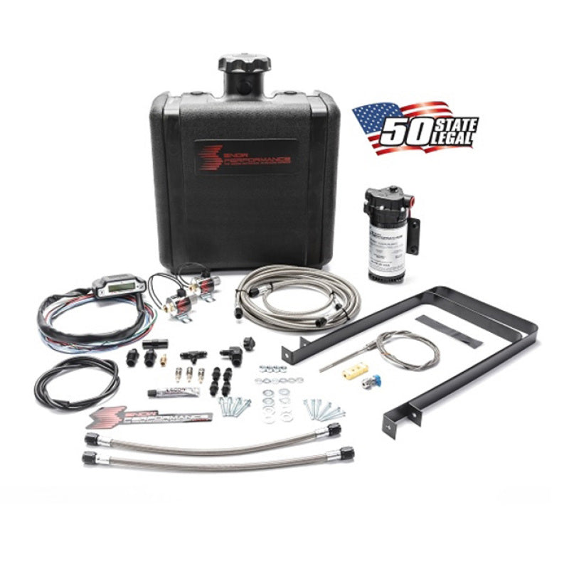 Snow Performance Stg 3 Boost Cooler Water Injection Kit TD Univ. (SS Braided Line and 4AN Fittings) Water Meth Kits Snow Performance