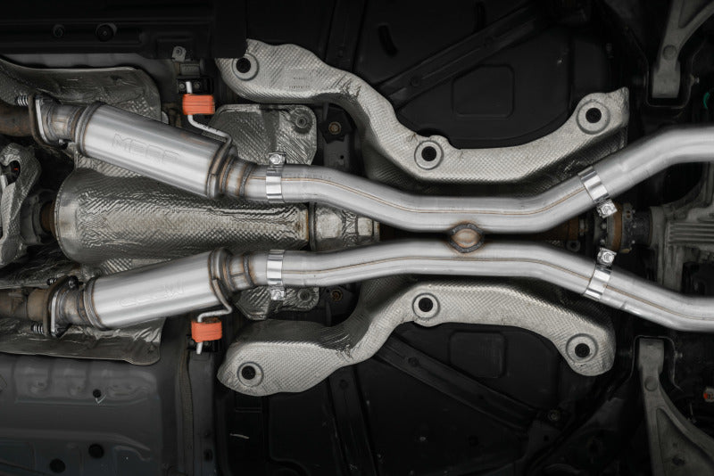 MBRP 2012+ Jeep Grand Cherokee SRT 6.4L 3in Dual Rear Exit Aluminized Catback Exhaust - T304 Tips Catback MBRP