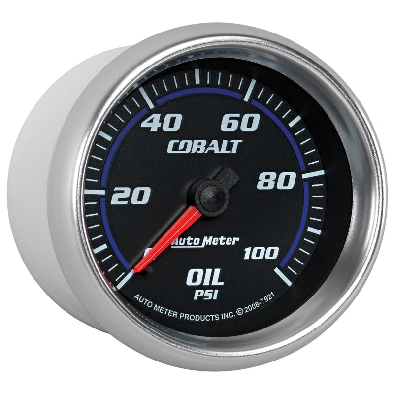 Autometer Cobalt 66mm 0-100 PSI Oil Pressure Gauge Gauges AutoMeter