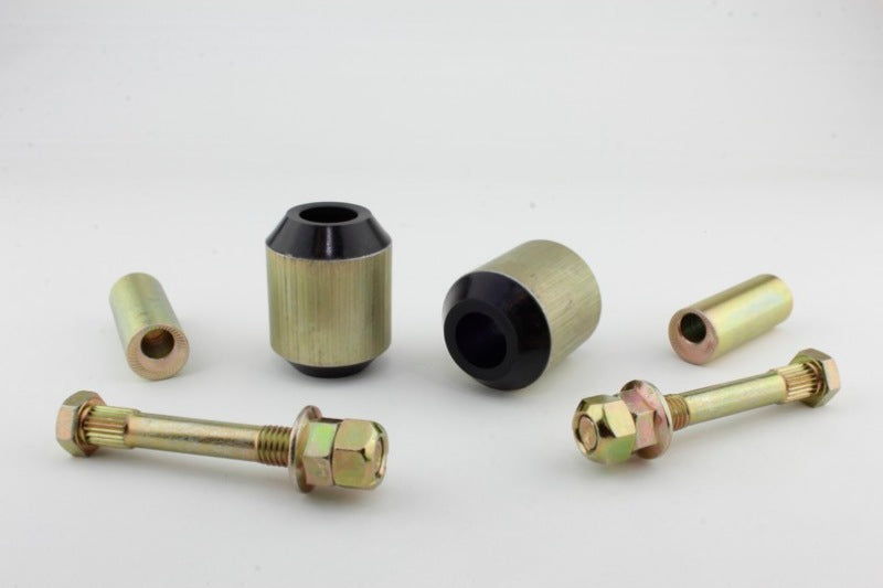 Whiteline Plus 04/91-05/01 BMW 3 Series Rear Lower/Upper Outer Control Arm Bushing Kit (Camber Adj) Bushing Kits Whiteline