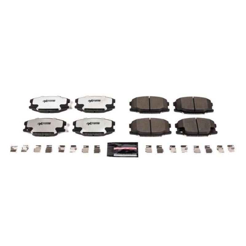 Power Stop 2001 Mitsubishi Fuso FE-CA Front or Rear Z36 Truck & Tow Brake Pads w/Hardware Brake Pads - Performance PowerStop