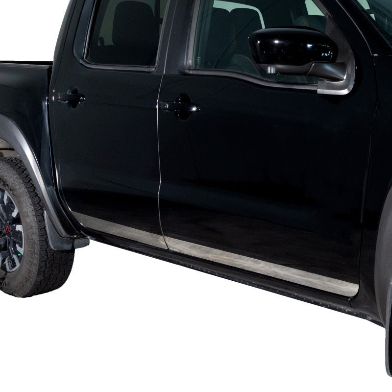Putco 22-24 Nissan Frontier Crew Cab (3in Tall 4 Pcs) Stainless Steel Rocker Panels Body Armor & Rock Rails Putco