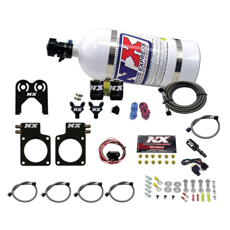 Nitrous Express Nissan GT-R Nitrous Plate Kit (35-300HP) w/10lb Bottle Nitrous Systems Nitrous Express