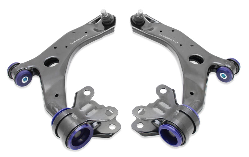 SuperPro 10-14 Mazda3 Front Lower Control Arm Set W/ Sp Bushings Control Arms Superpro